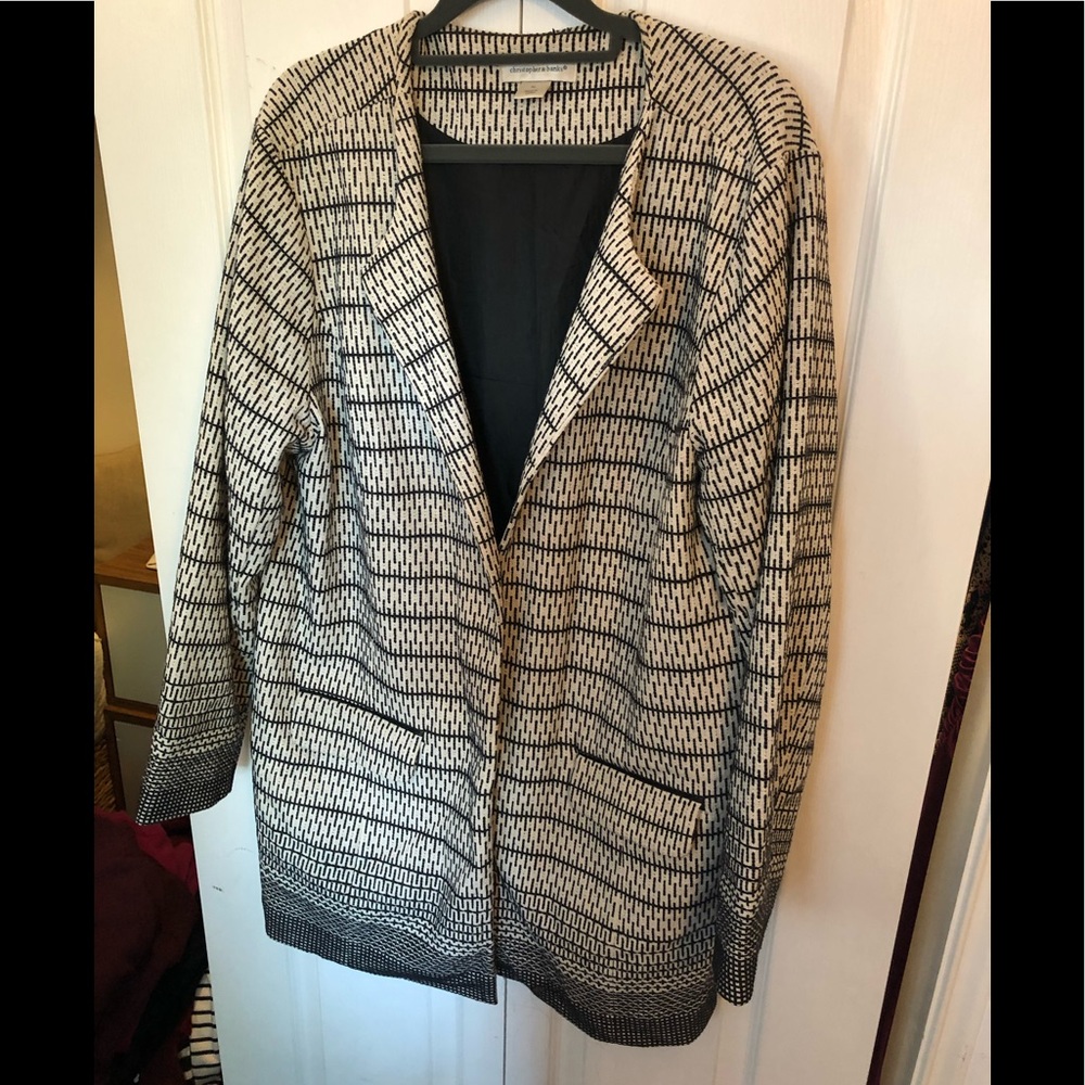 Jacket with pattern